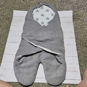 Gray Baby Swaddle‎ Blanket